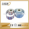 waterproof barcode label with serier number label printing